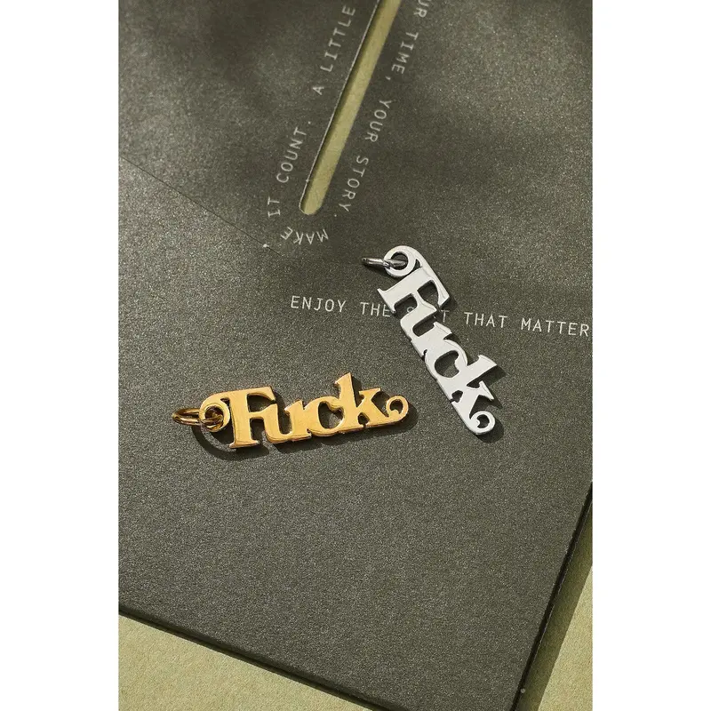 F Bomb Pendant