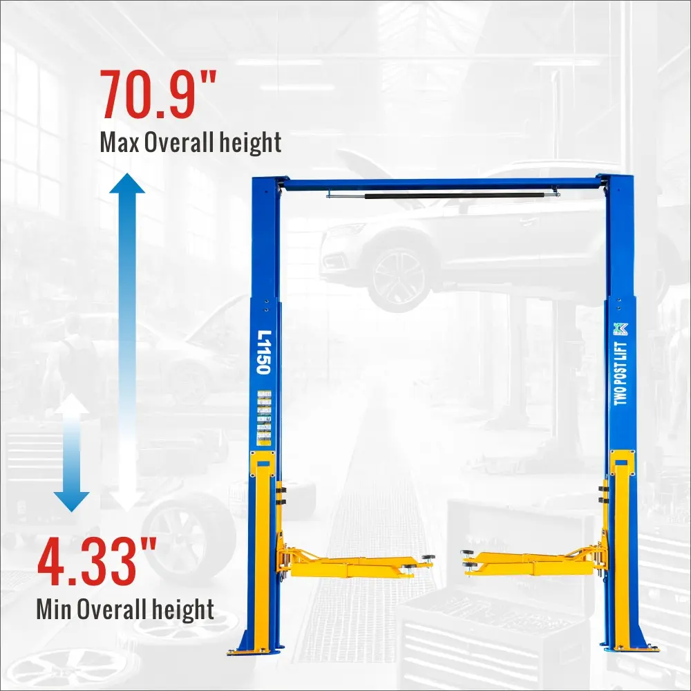 XK-L1150 Overhead Car Lift 220V Capacity 11500 Lbs Truck Hoist with 36 Months Parts Replacement