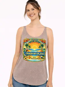 CMP 2026 Custom Crash My Playa Logo with Luke Tan Tank for Women