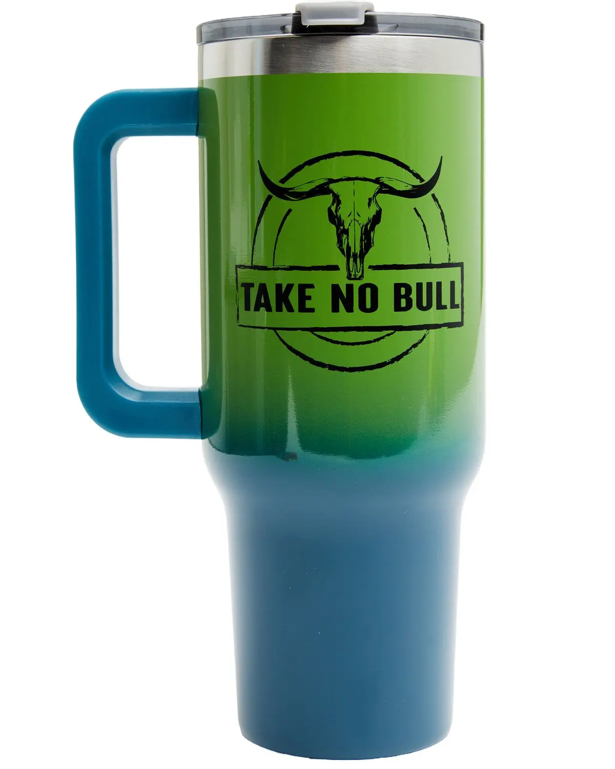 Boot Barn Unisex 40Oz Take No Bull Tumbler With Handle - Bb-40Th-Ds819