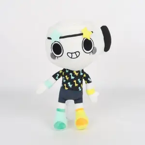 Dandy’s World Star-Time Shelly Plush Toy Movie Stuffed Animals Cute Anime Doll Toys for Kids Birthday Gift Cartoon Scrap Pillow Horror Game Plushie Dolls Xmas Gifts