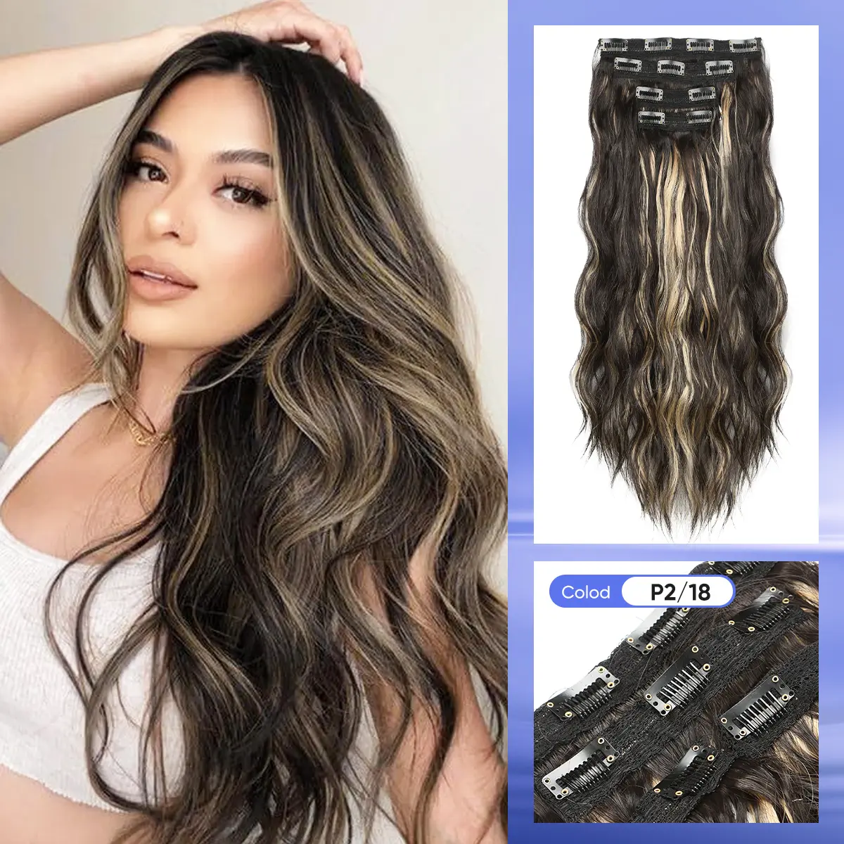 2/18 Black mixed blonde