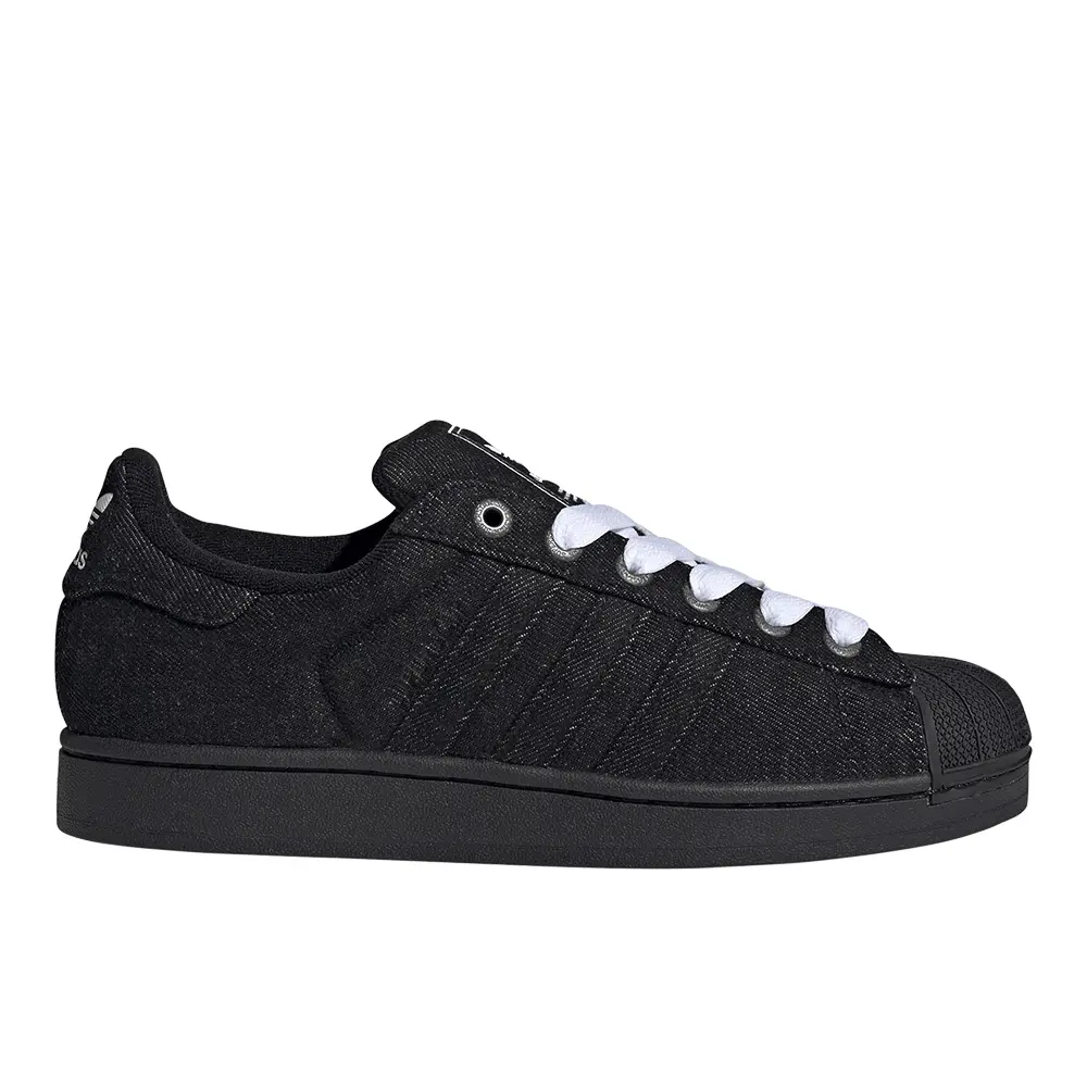 adidas Mens Superstar Ii Sneakers Shoes Casual - Black