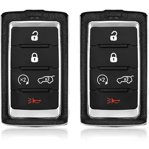2021-2024 Model Jeep Grand Cherokee Keyless Entry Key Fob Remote Control M3NWXF0B1 5-Button 433.92MHz Replacement Part