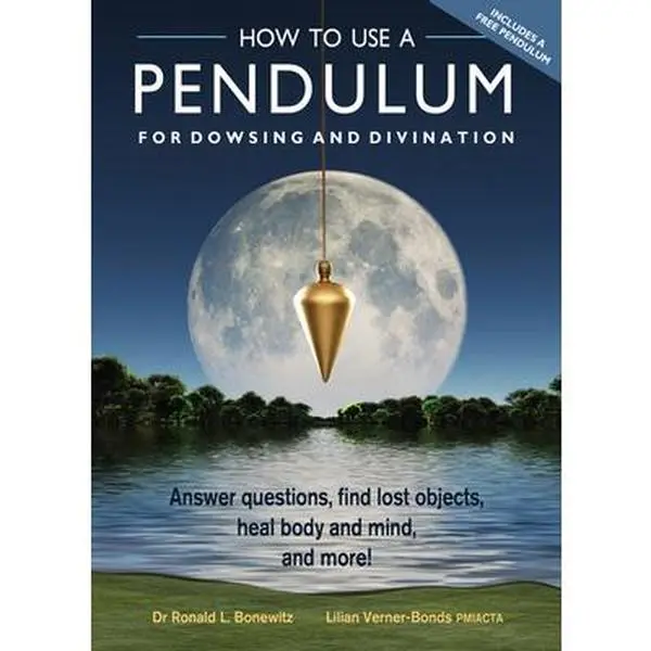 Used Soft Cover 160-Page Dowsing and Divination Book - How to Use a Pendulum (Weiser Books, 2016 Edition, 0.62 lbs) by Ronald L. Bonewitz, Lilian Verner-Bonds - English, Includes Accessory (For Pendulum Enthusiasts)