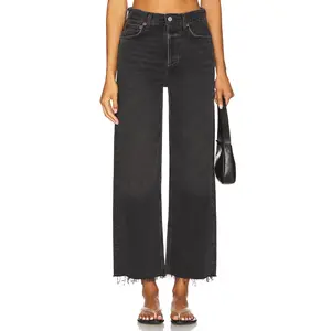 AGOLDE Ren High Rise Wide Leg Jeans in Arcane