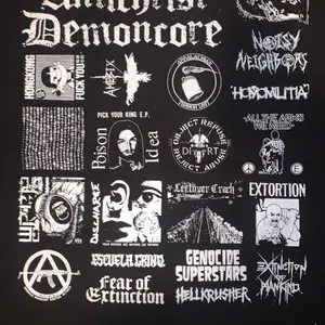 Crust punk patches sheet diy decoration power violence