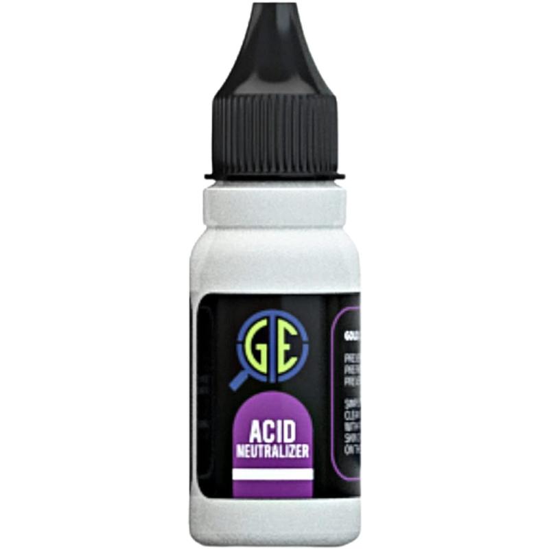 GTE Gold and Silver Jewelry Testing Solutions Kit 10k 14k 18k 22k 24k Scratch Stone Acid Test Scrap Bars Coins