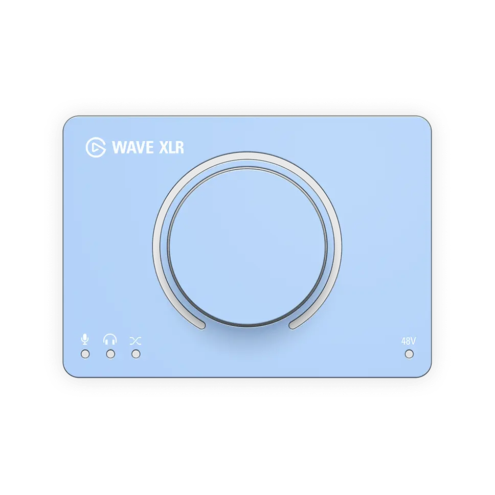 Wave XLR Glacier Ice Faceplate