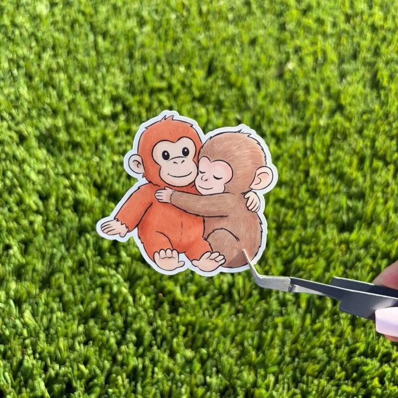 Punch sticker Punch sticker