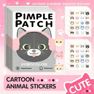 Invisible Animal Mild Concealer Protective Acne Patches, Hide Blemishes Fast, Single Item, No Flammable Aerosols, Notified Via Scpn/cpnp, Made in China