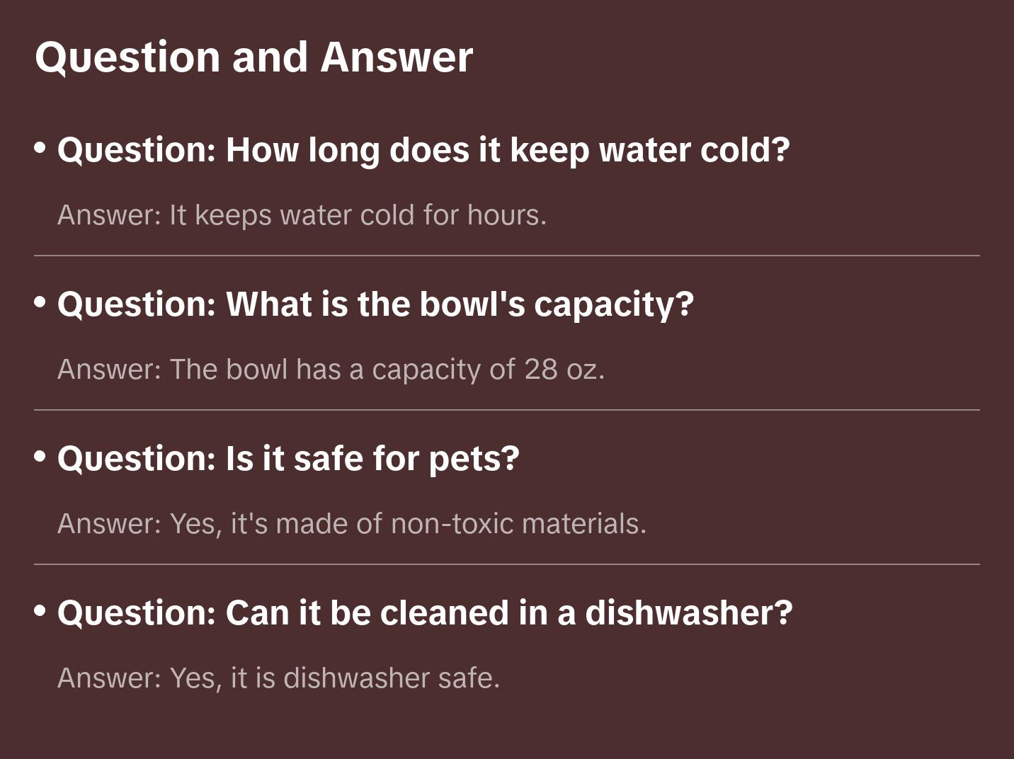 NEATER PETS Polar Bowl Freezer Bowl for Pets, Freezable Pet Bowl, Keep Your Dog or Cats Water Cold