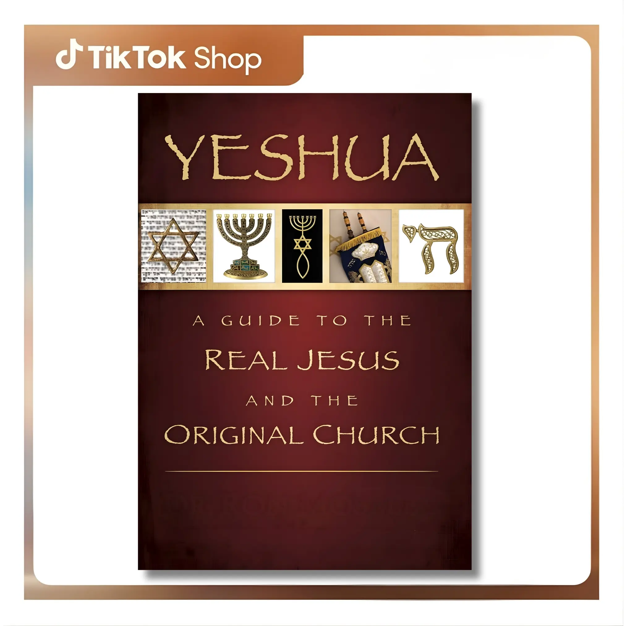 Jewish Religious Book - Yeshua: A Guide to the Real Jesus and the Original Church by Ron Moseley, 198 Pages, Messianic Jewish Publishers, Hebrew Testament Explanation, New Testament Idiom Breakdown, Paperback Book