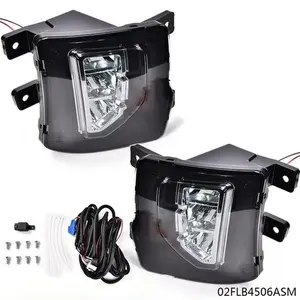 FIT FOR 16-18 CHEVY SILVERADO 1500 BUMPER HID LED DRIVING FOG LIGHTS W/ SWITCH