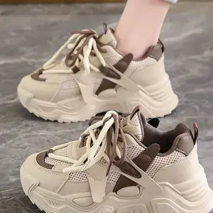 Mesh Breathable Non-Slip Soft Sole Shoes for Women New Fashionable Comfortable Sneakers