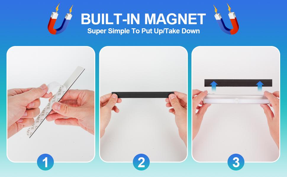 RV Step Lights, Motion Activated Sensor Light Led Light Strip Accessories for Camper Travel Trailers (Battery Operated, 3 Pack) RV Step Lights, Motion Activated Sensor Light Led Light Strip Accessories for Camper Travel Trailers (Battery Operated, 3 Pack)