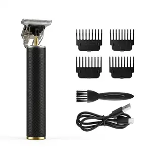 LEFFY T9 Detail Hair Trimmer for Men, Cordless Electric Outline Shaper with LCD Digital Power Display Type-C Fast Charge Sharp Blade, Portable Barber Beard & Hair Edge Cutter, Perfect Father's Day Birthday Gift for Dad Husband Boyfriend