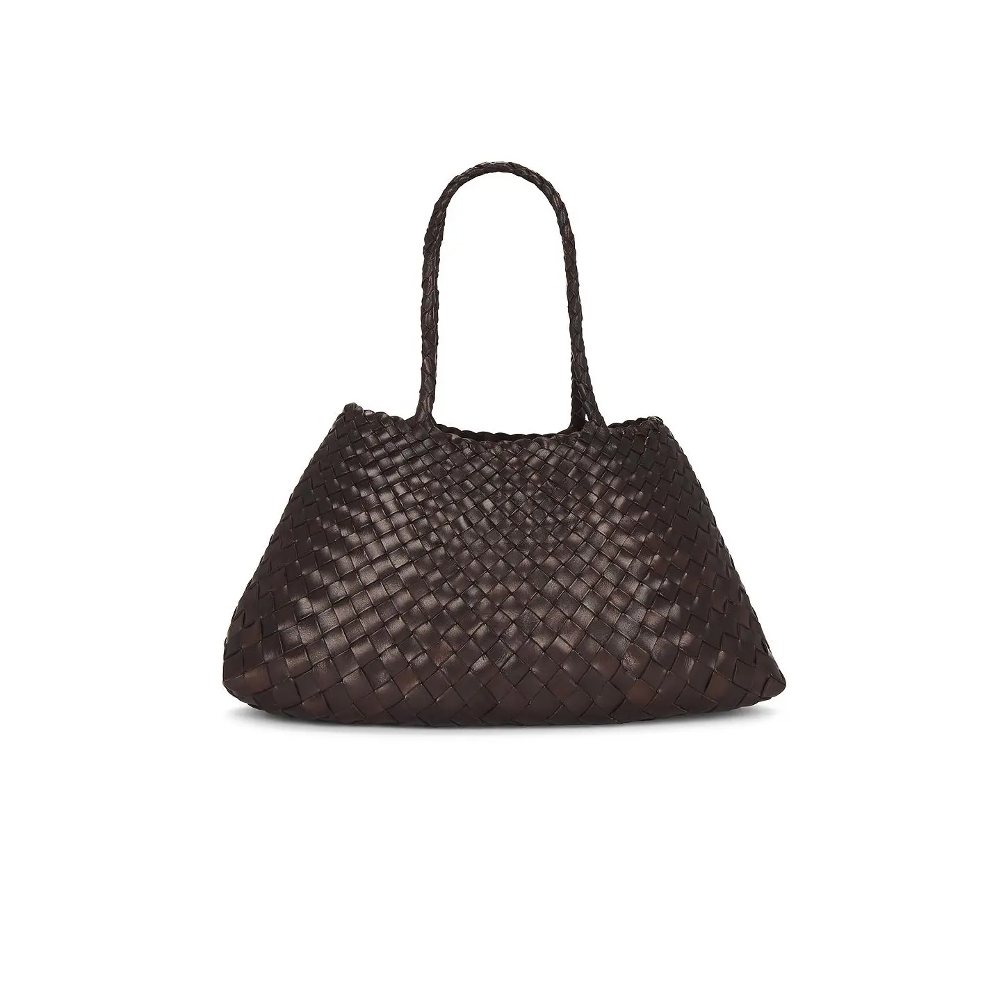 Dragon Diffusion Santa Croce Large Tote in Dark Brown