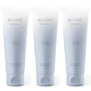 Sea Clearly SPF 50 Clear Gel Sunscreen 3-Pack Bundle