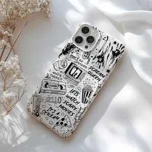 Magnetic Phone Case, Horror Phone Case, Halloween Phone Case, Horror Movie Gifts, Scream Halloween Gifts, Goth Phone Case, Cell Phone Case, Magsafe Phone Cases For IP X 11 12 13 14 15 16 17 S21 S22 S23 S24 S25-Ultra Series