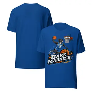 Boxer Energy Bark Madness Boxer Dog Tee | Funny Basketball Dog Shirt & Boxer Lover T-Shirt