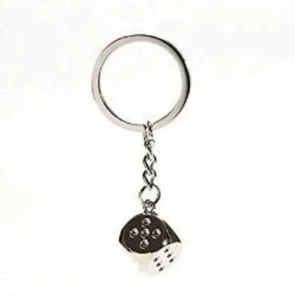 Lucky Dice Keychain