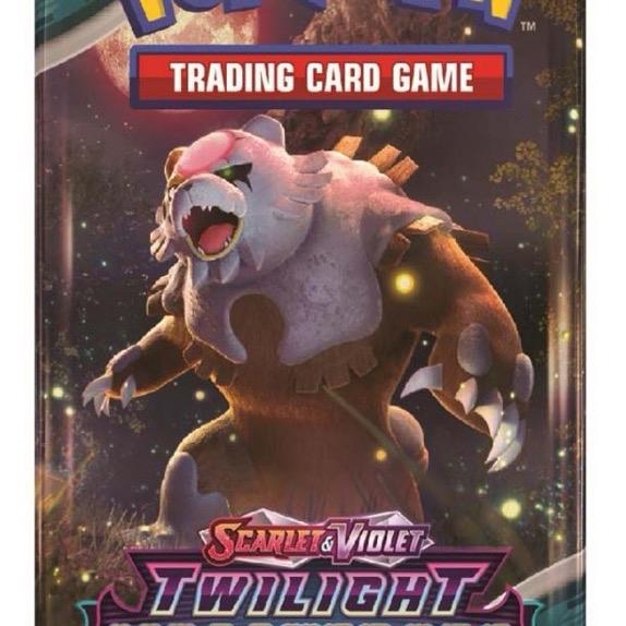 1- sealed Pokémon TCG twilight masquerade booster pack