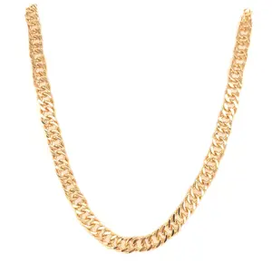 6mm Chunky Gold-Filled Omega Chain Necklace