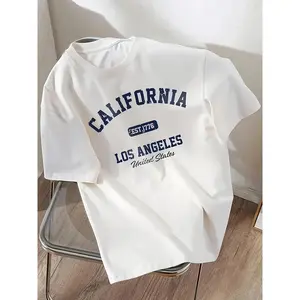 Men's Short Sleeve Round Neck T Shirt Soft Skin Friendly Casual Summer Daily Wear Travel Beach Loose Fit Breathable Lightweight Comfortable Basic Tee Top