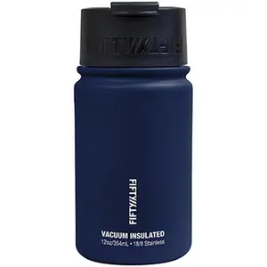 Fifty-Fifty  12 oz Vacuum Insulated Flip Top - Navy
