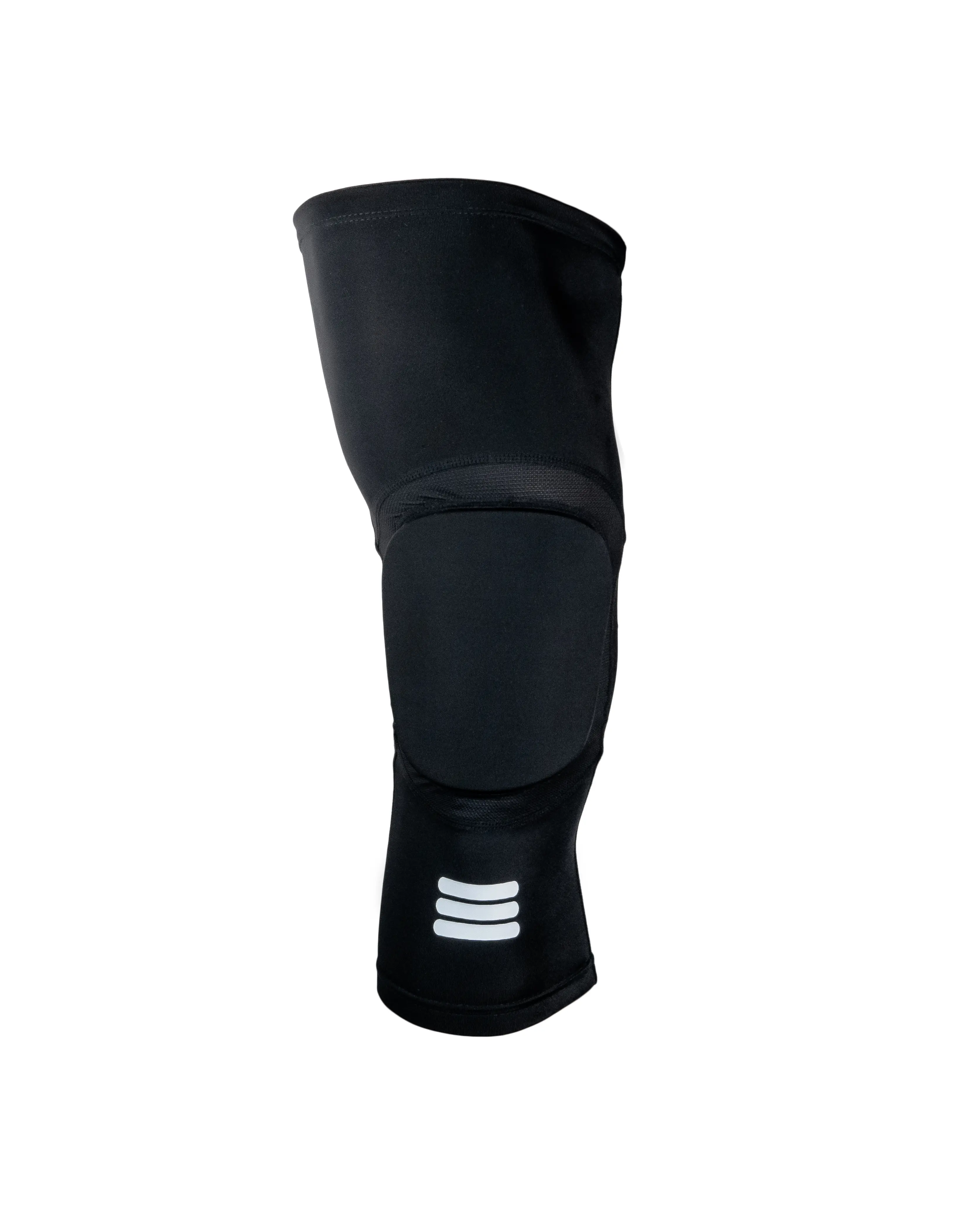 Cumulus Sport Mid-Length Padded Knee Sleeve - Black