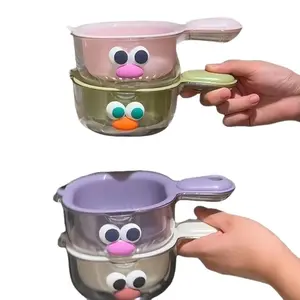 Dopamine Drain Basket Fruit Washing Tool Double Layer Food Grade Thickened Multifunctional Wall-Mounted Fruit Plate Basket Kitchen Organiser