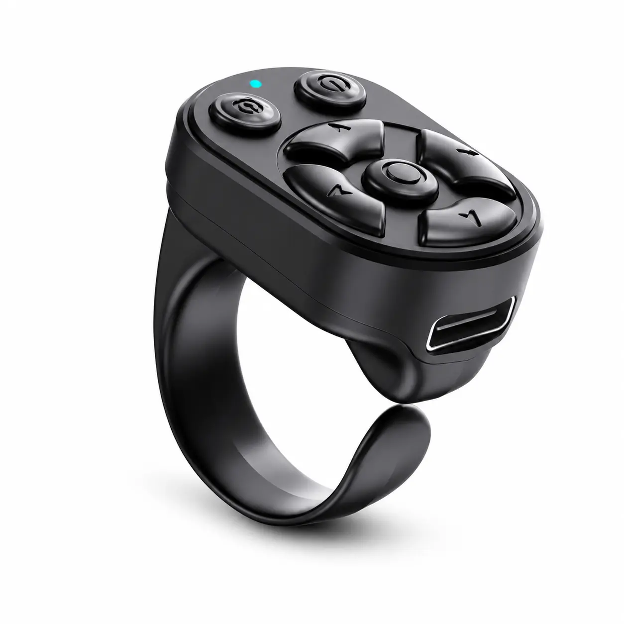 Scrolling Ring for TikTok, Wireless Remote Control Page Turner for iPhone Android, Phone Video Scroller, Page Turner for Kindle App, Camera Shutter Remote for Selfies, Short Videos, E-Books tiktokshop back to school
