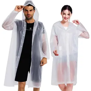 Rain Coats (2 Pack)-Reusable EVA Rain Ponchos, Rain Jackets For Adults, Men, Women