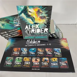 2025 13 Books English Novel AlexRiderTheBookCollection English Books for Children The Complete Alex Rider Anniversary Collection