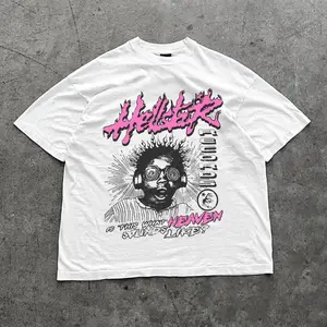 Hell Star Graphic T-Shirt – Y2K Vintage Cartoon Aesthetic Top