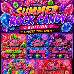 loaded teas! summer rock candy limited  edition 5 pack
