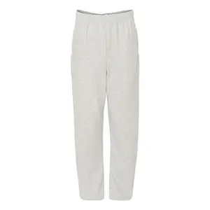 Jerzees Mens NuBlend Pocketed Open-Bottom Sweatpants