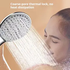 High-Pressure Shower Head Set, Durable Drop-Resistant, Large Flow, Explosion-Proof Pipe, No Drilling Mount, Bathroom Essentials