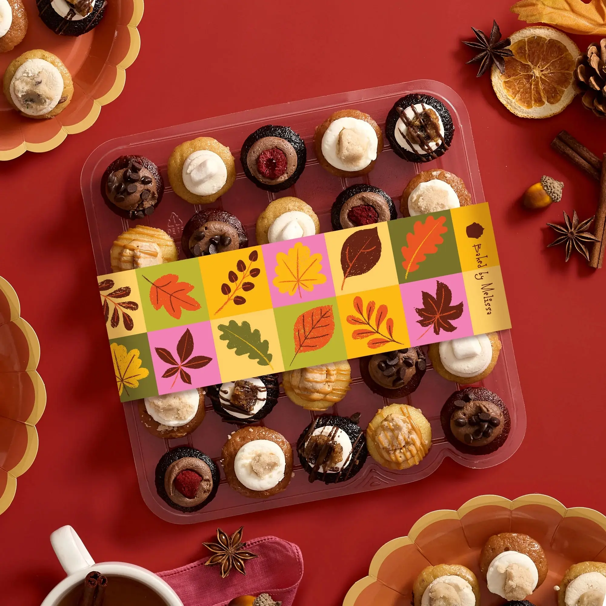 Baked by Melissa - Fall Favorites Cupcakes 25-pack