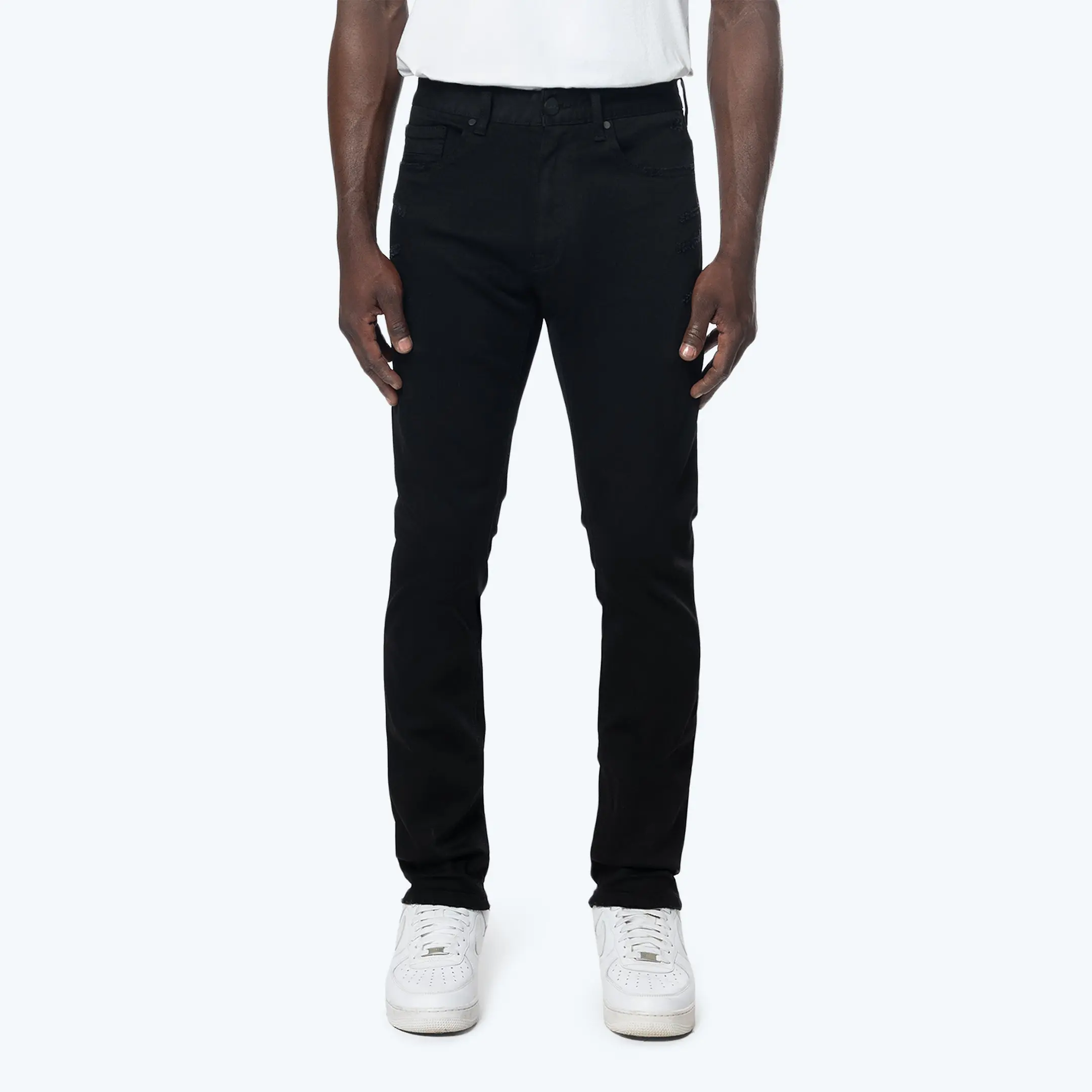 Smoke Rise Essential Clean Jean Jet Black