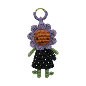 Sunbudz Sunflower Dangle - Hand Crochet - Lottee