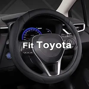 Suitable for Toyota Prius, 86, 13.75- 14.25inch Sirama Custom Car Steering Wheel Cover