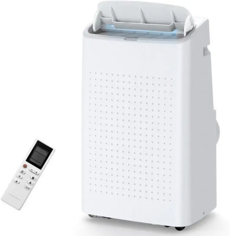 【Christmas Gift】Portable Air Conditioner, 3-In-1 AC Unit With Remote Control, 14000 BTU Quiet Air Conditioner With Fan & Dehumidifier, Cools Up to 430 Sq. Ft, Room Air Conditioner With 24-Hour Timer