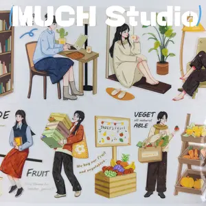 1pc (6.5*100cm) Star Wish, Original Cute Constellation Character PET Tape, High-end Craftsmanship, Exquisite Pattern, Versatile & Practical, Suitable for Scrapbooking, Decorating Journals, Notebooks, Greeting Cards and More.