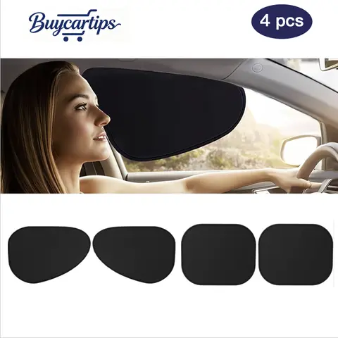 Car Side Window Sunshade (4 PCS and 2 PCS), Shading and UV Blocking, Protects car Interior and Privacy for All Models (Two Pieces for The Front seat) Father's Day Gift summerwins