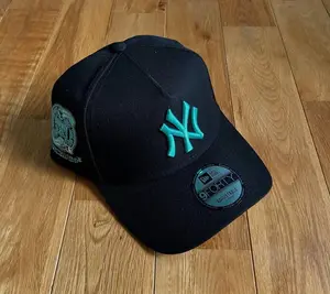 New York Yankees 9FORTY Black Baseball Cap Navy Blue Embroidered Logo Adjustable Strap Subway Series Side Patch Hat Streetwear Unisex tiktokshopspringglowup