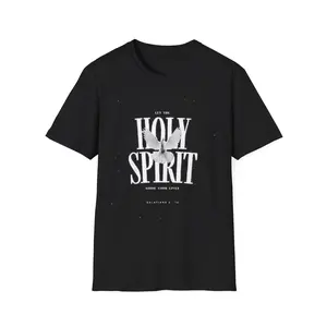 Christian Holy Spirit Unisex T-Shirt, Religious Graphic Tee, Inspirational Christian Apparel, Spiritual Gift Shirt, Religious Clothing for
