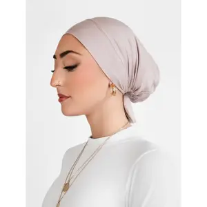 Bamboo Clip-On Hijab Undercap Nude