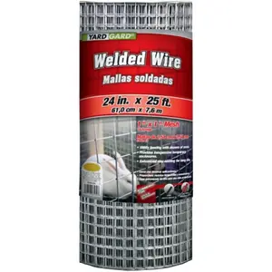 Mat 24in. x 25 1in. Mesh Galvanized Welded Mesh Fence
